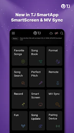 TJ SmartApp - TJ KARAOKE ARIA screenshot 2