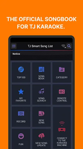 TJ Smart Song List: Official screenshot 1