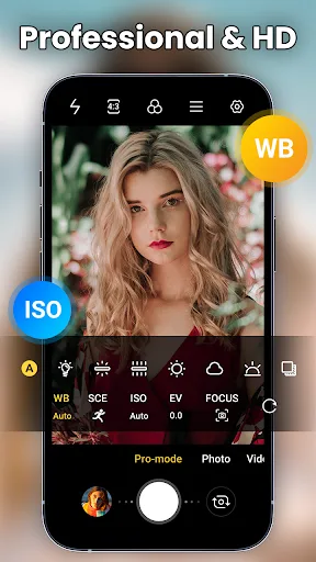 Camera for Android: Pro Camera screenshot 3