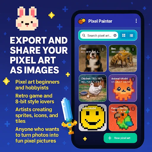 Pixel Art Photo Editor screenshot 2