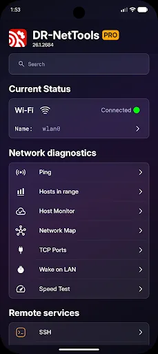 DR-NetTools screenshot 1