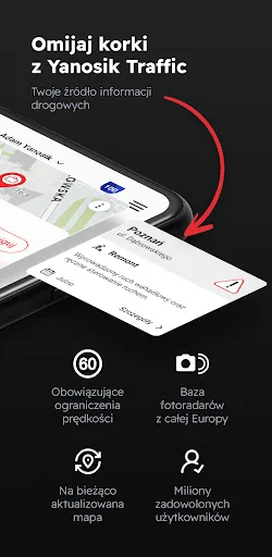 Yanosik antiradar & navigation screenshot 4