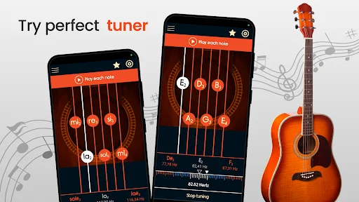 Master Guitar Tuner screenshot 2