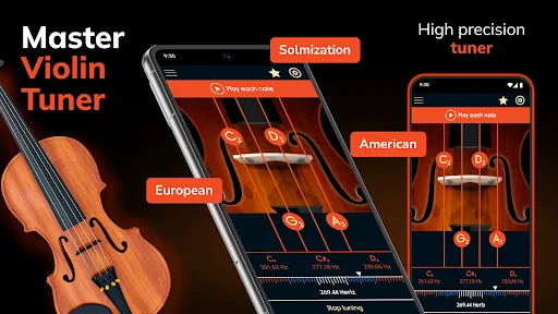 Master Violin Tuner screenshot 1