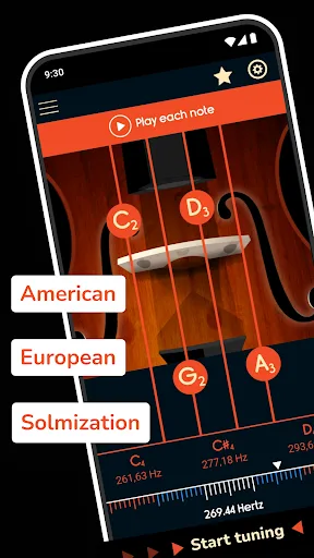 Master Violin Tuner screenshot 2