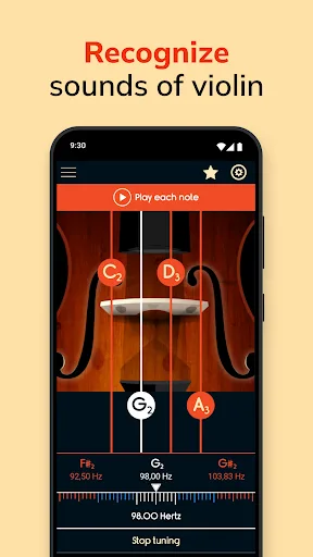 Master Violin Tuner screenshot 5
