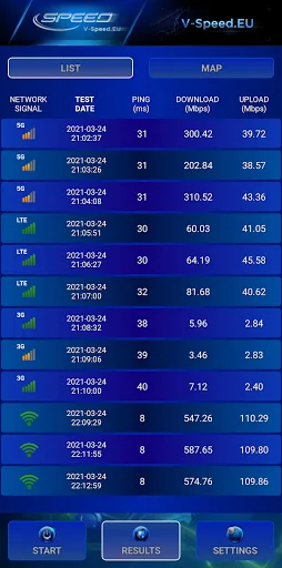 V-SPEED Speed Test screenshot 4