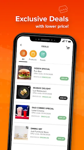 Pocket.com.bn screenshot 4