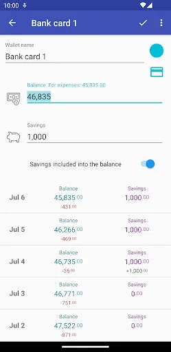 How much can I spend? Premium screenshot 3