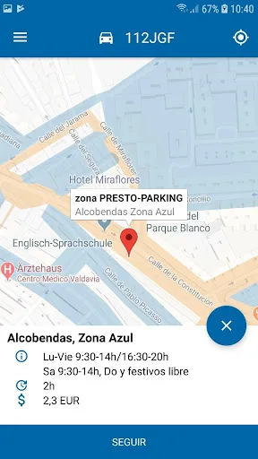 PRESTO-PARKING park&save screenshot 2