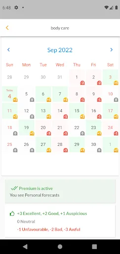 Feng Shui Fortune Calendar screenshot 3