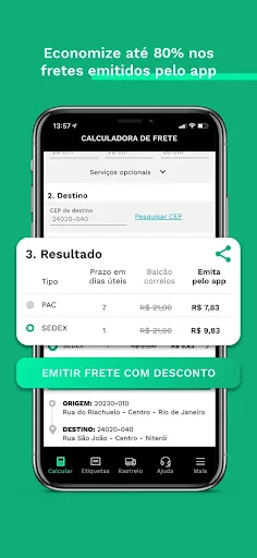 SuperFrete: Calcular Correios screenshot 3