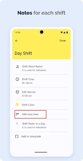 Shift Calendar (Roster) screenshot 5