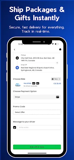 R-Hero: Taxi Rides & Delivery screenshot 4