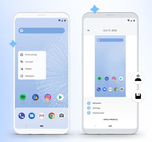 hyperion launcher screenshot 2