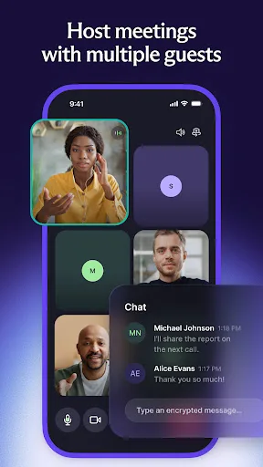Proton Meet: Secure Meetings screenshot 4