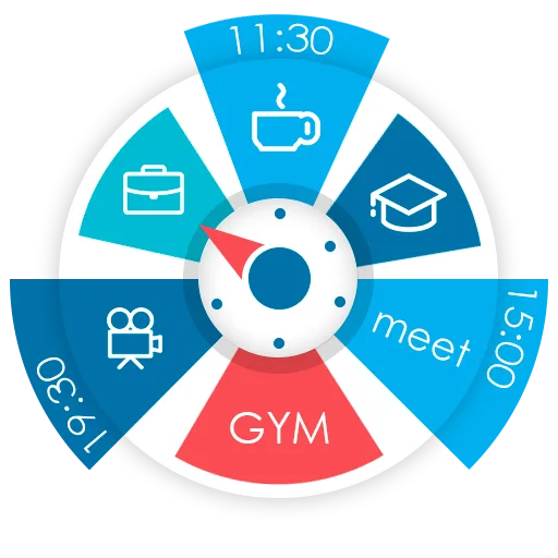 Sectograph. Day & Time planner