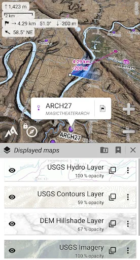 AlpineQuest Explorer Lite screenshot 2