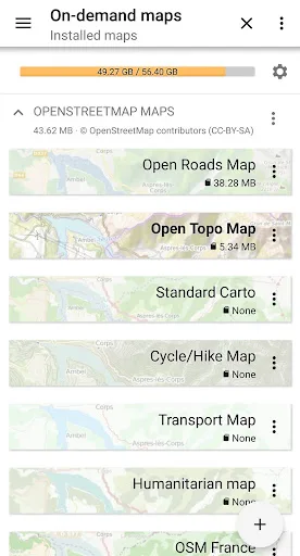 AlpineQuest Explorer Lite screenshot 5