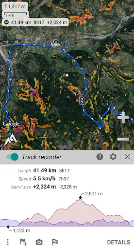 AlpineQuest Off-Road Explorer screenshot 5