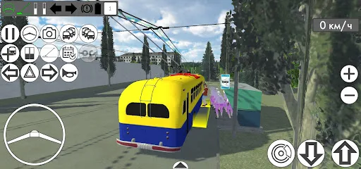 Micro-Trolleybus Simulator screenshot 1