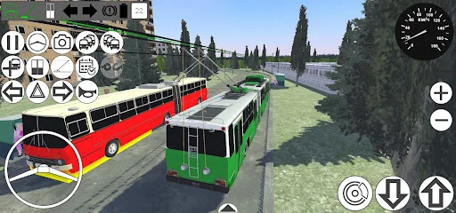 Micro-Trolleybus Simulator screenshot 4
