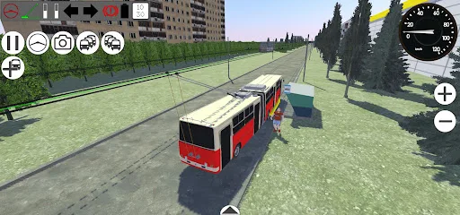 Micro-Trolleybus Simulator screenshot 5