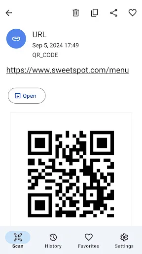 QR Code Scanner - without ads screenshot 3
