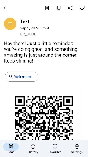 QR Code Scanner - without ads screenshot 4