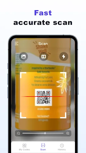 Fast QR & Barcode Scanner screenshot 2