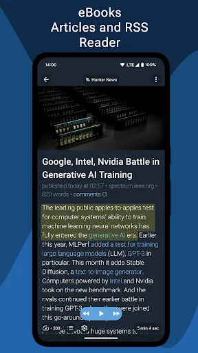 Quickify: AI PDF Reader & TTS screenshot 1