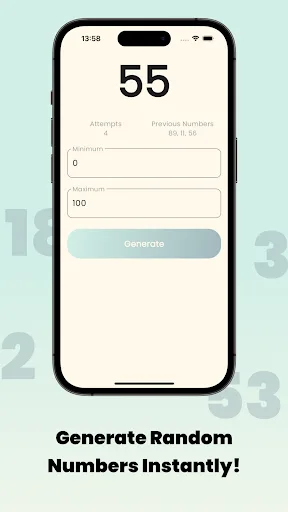 Rando: Random Number Generator screenshot 2