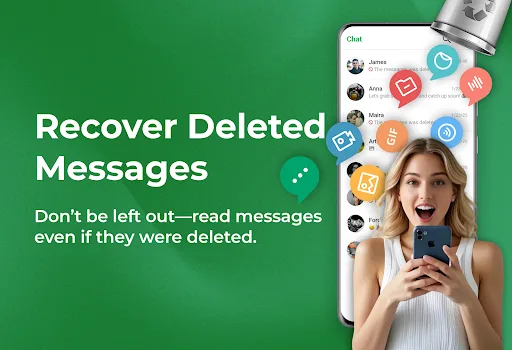 Recover Deleted Messages App screenshot 1