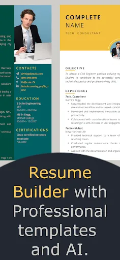 AI Resume Builder & CV Maker screenshot 1