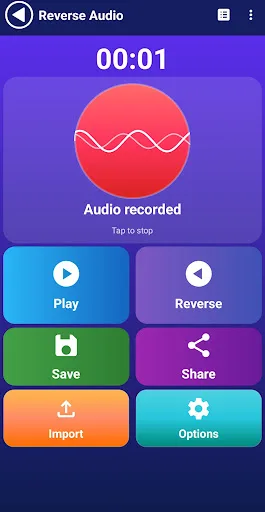 Reverse Audio screenshot 1