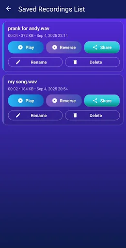 Reverse Audio screenshot 4