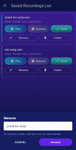 Reverse Audio screenshot 5