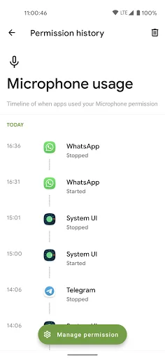 Privacy Dashboard screenshot 3