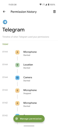 Privacy Dashboard screenshot 4