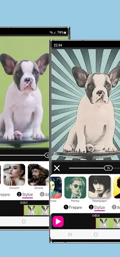 Toonita Video: Cartoon Effects screenshot 1