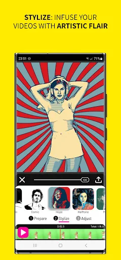 Toonita Video: Cartoon Effects screenshot 5