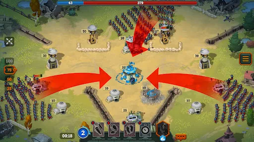 Bunker Wars: WW1 RTS Game screenshot 1