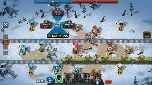 Bunker Wars: WW1 RTS Game screenshot 3