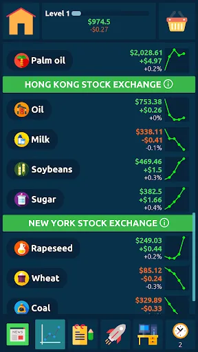 Stock Exchange Game Simulator screenshot 2