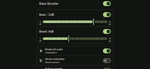 Bass Booster screenshot 2
