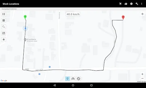 Mock Locations (fake GPS path) screenshot 3