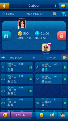 Clabber LiveGames online screenshot 4