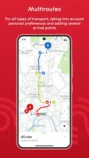 Moscow transport screenshot 1