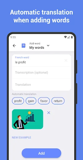 Learn French with flashcards! screenshot 4