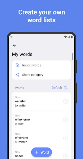 Learn Spanish with flashcards! screenshot 3